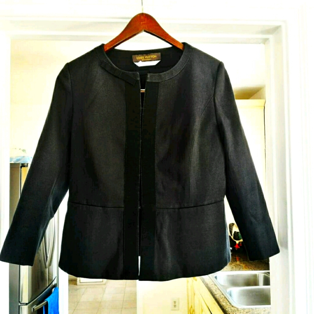 Louis Vuitton Uniform Black Blazer Jacket